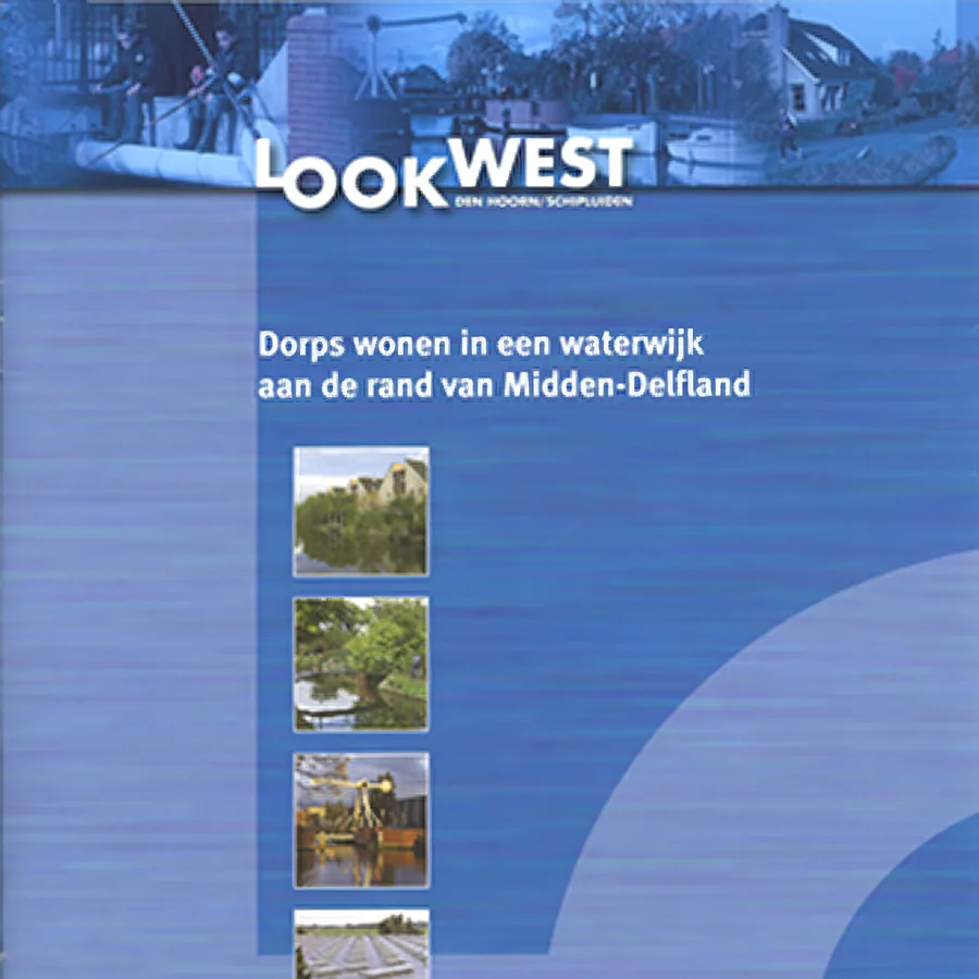 Omslag LookWest, dorps wonen in een waterwijk