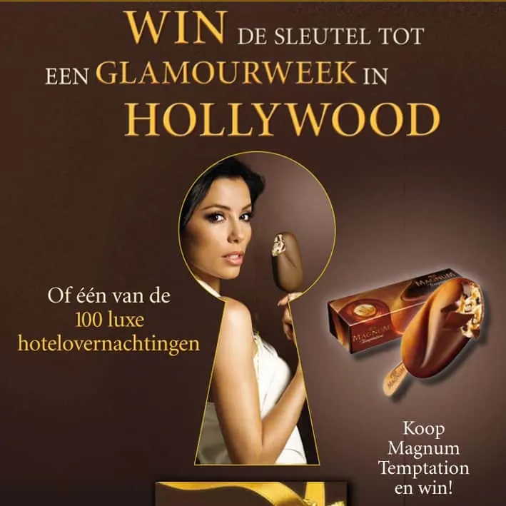 Magnum display Win een glamourweek in Hollywood