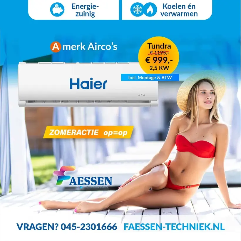 Zomerpost Faessen airco's