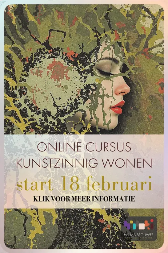 Social post 2 voor de cursus Kunstzinnig Wonen