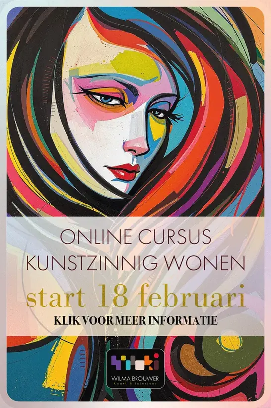 Social post 5 voor de cursus Kunstzinnig Wonen
